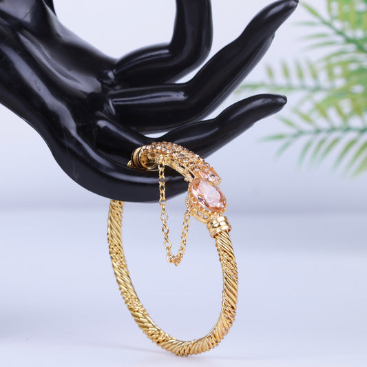 Acrylic Stones Single  Bangle