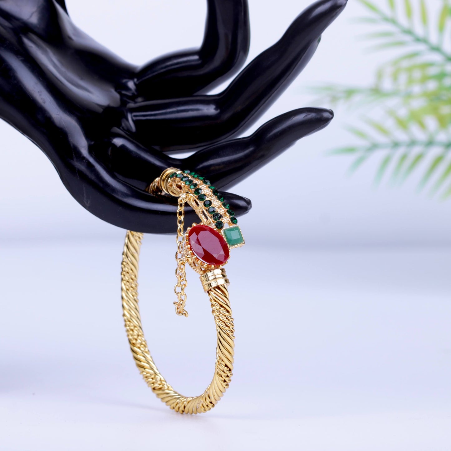 Acrylic Stones Single  Bangle