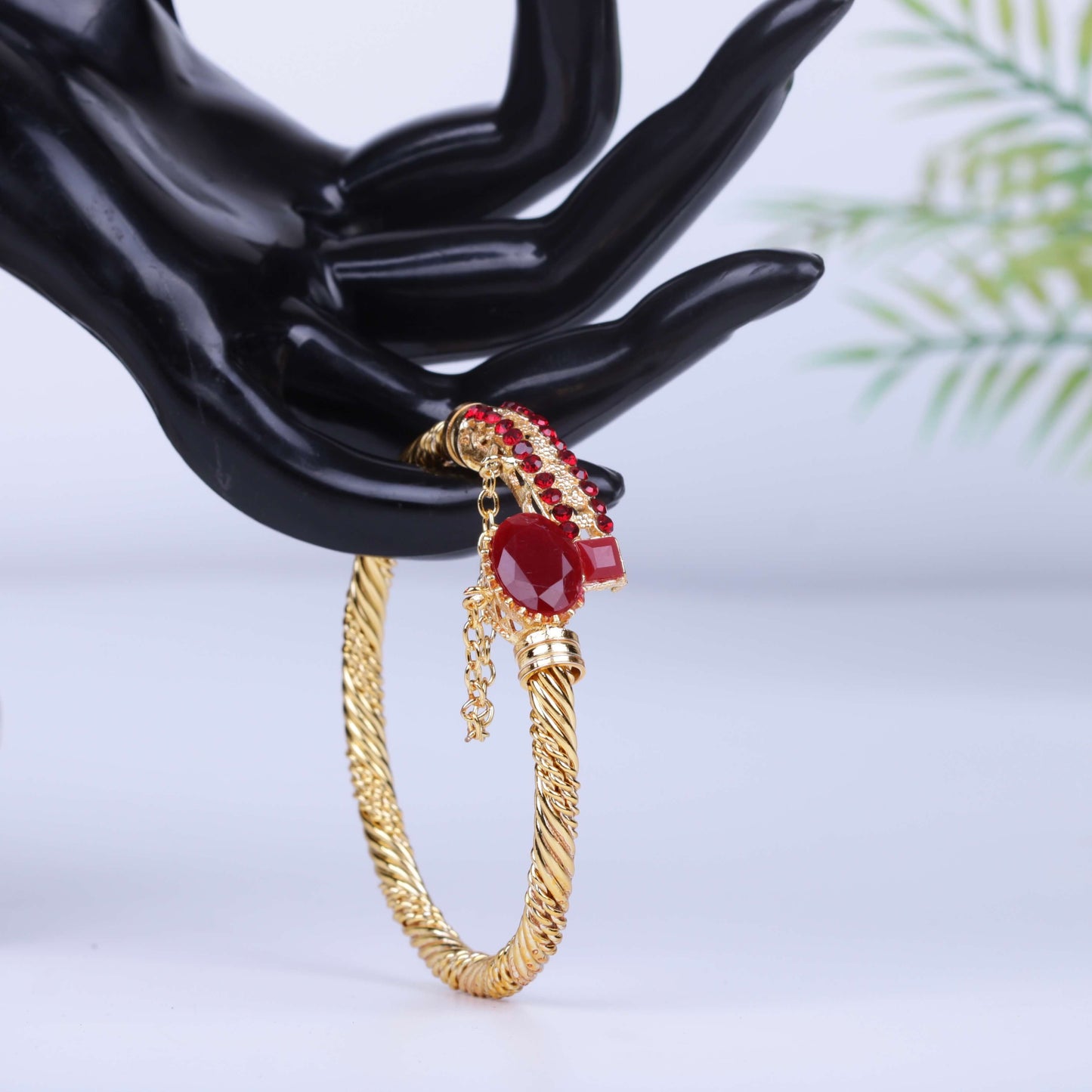 Acrylic Stones Single  Bangle