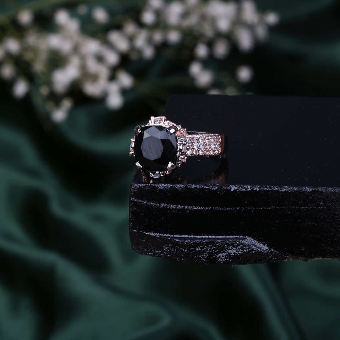 Oxidise Sterling Ring