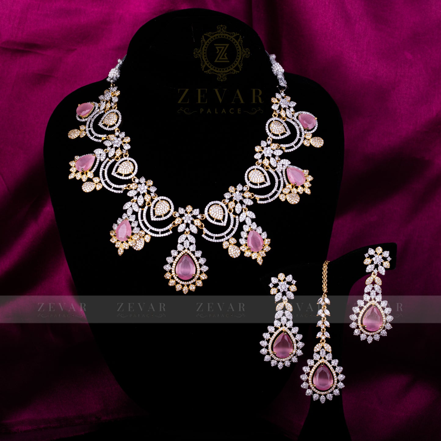 ORZALA SET GOLDEN PINK