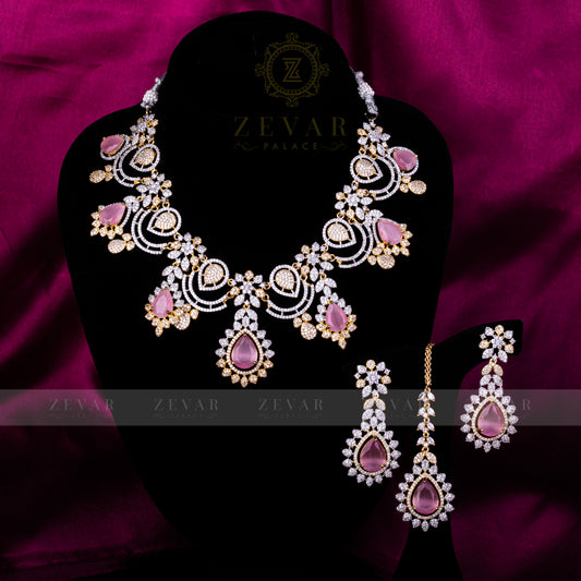 ORZALA SET GOLDEN PINK