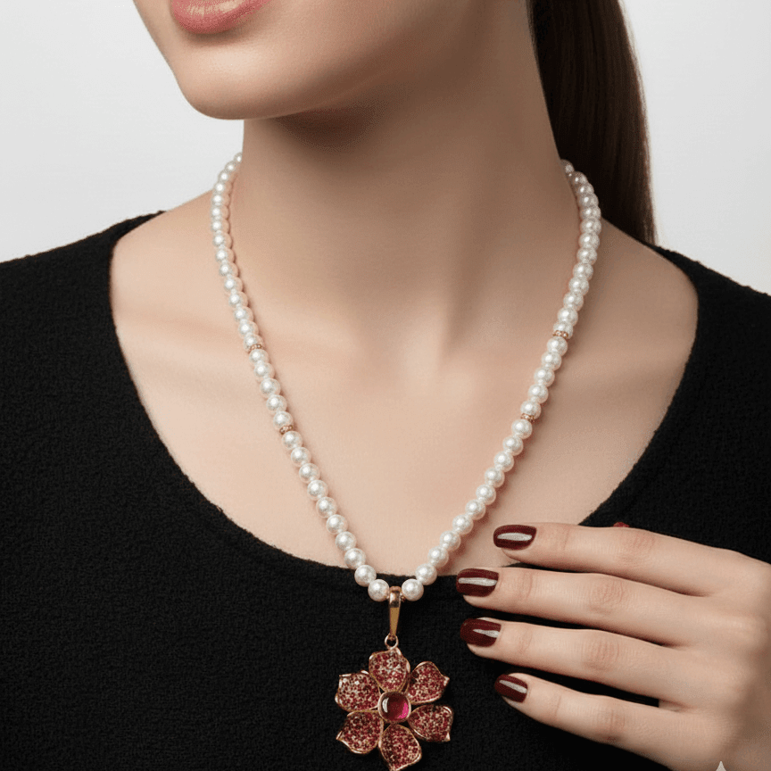 The Royal Fleur Pearl Set