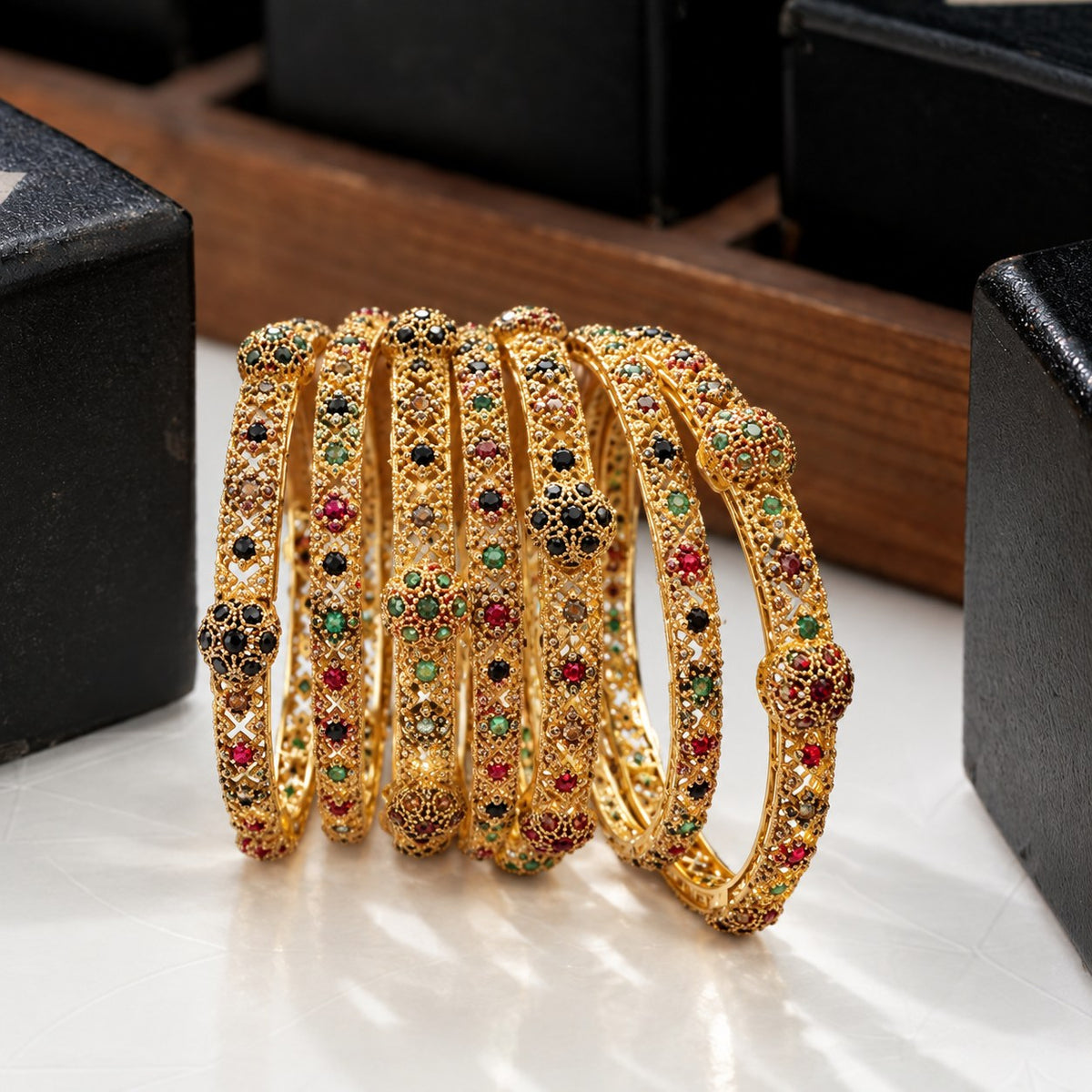 Shaan-e-Kangan 7-Piece Bangle Set