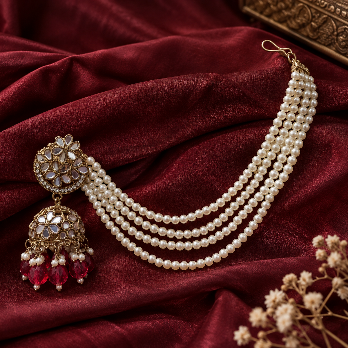 Sahra Pearl Drop Earrings
