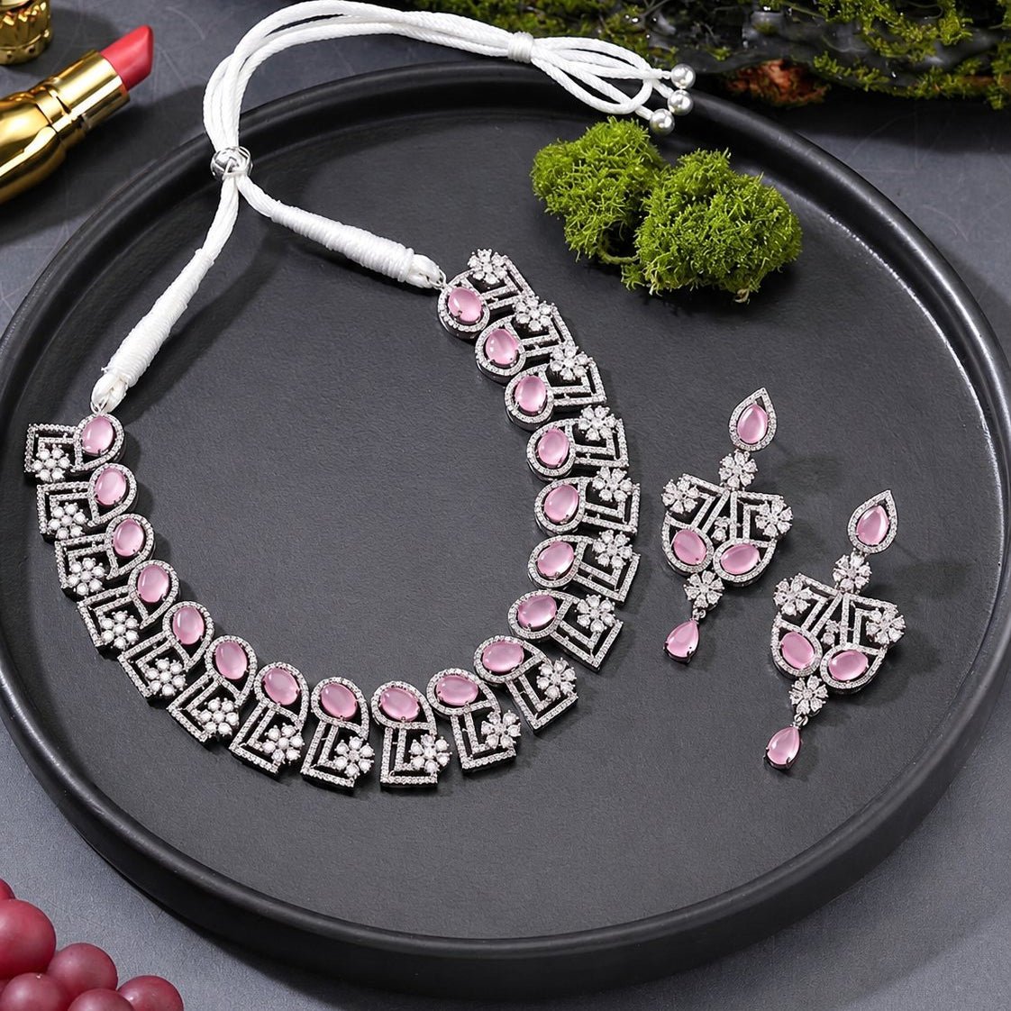Pink Crystal Grace Set