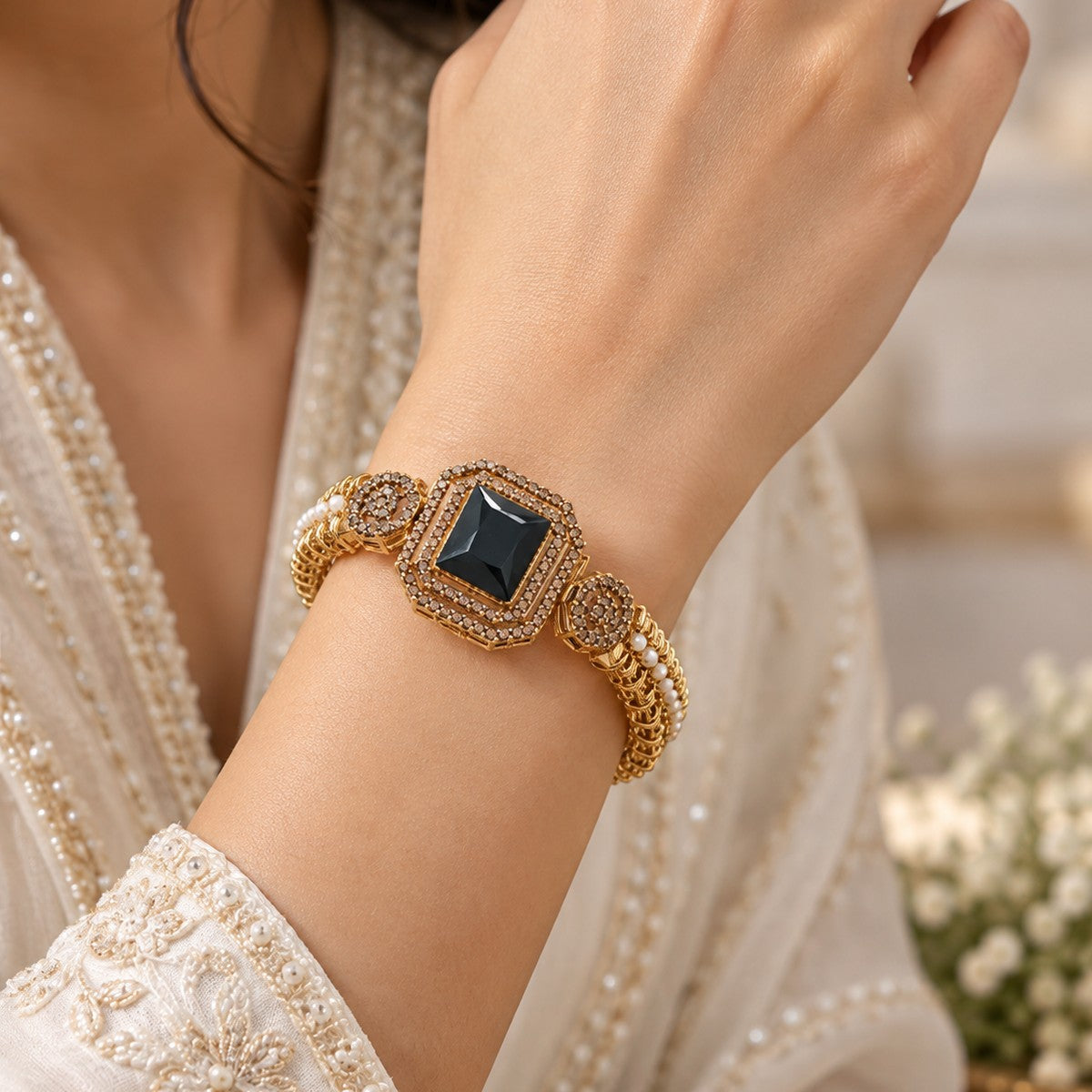 Rang-e-Noor Cuff Bangle