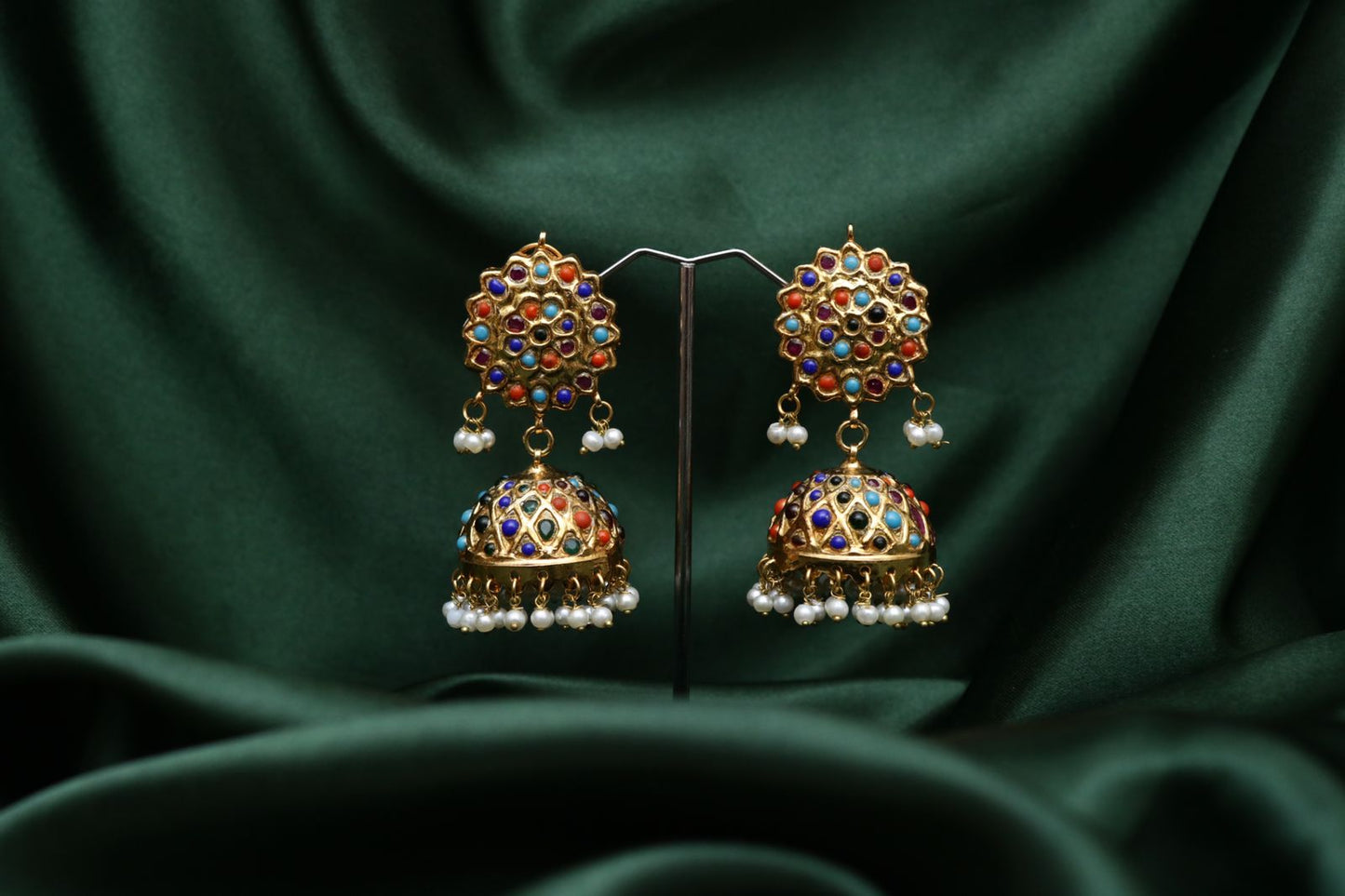 Multi Naurattan Chokker Set 1