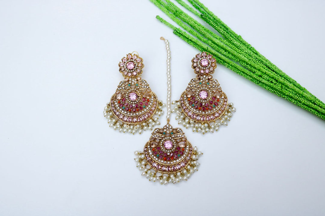 Exquisite Earrings with Teeka
