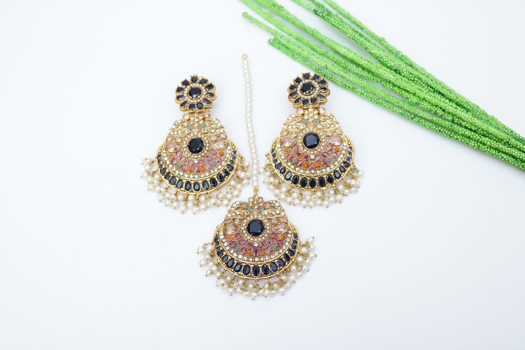 Exquisite Earrings with Teeka