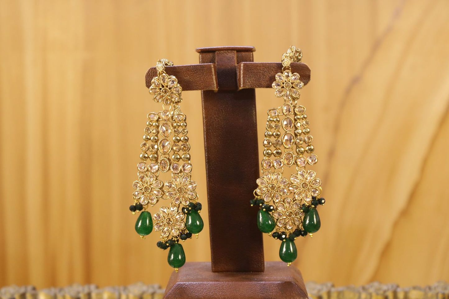 Kundan Stone Set - Green