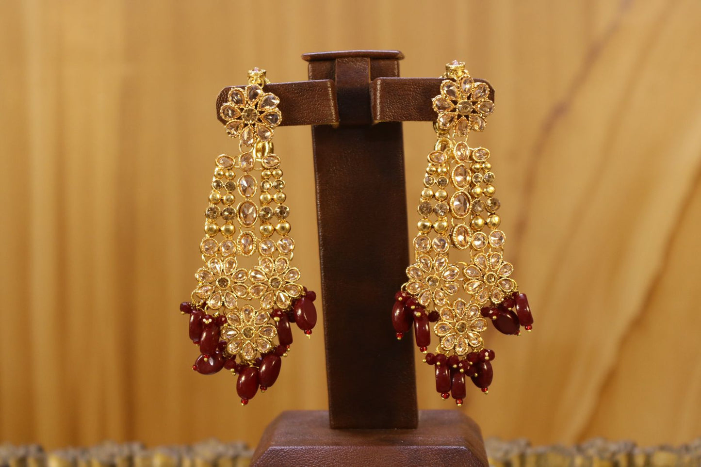 Kundan Stone Set - Red