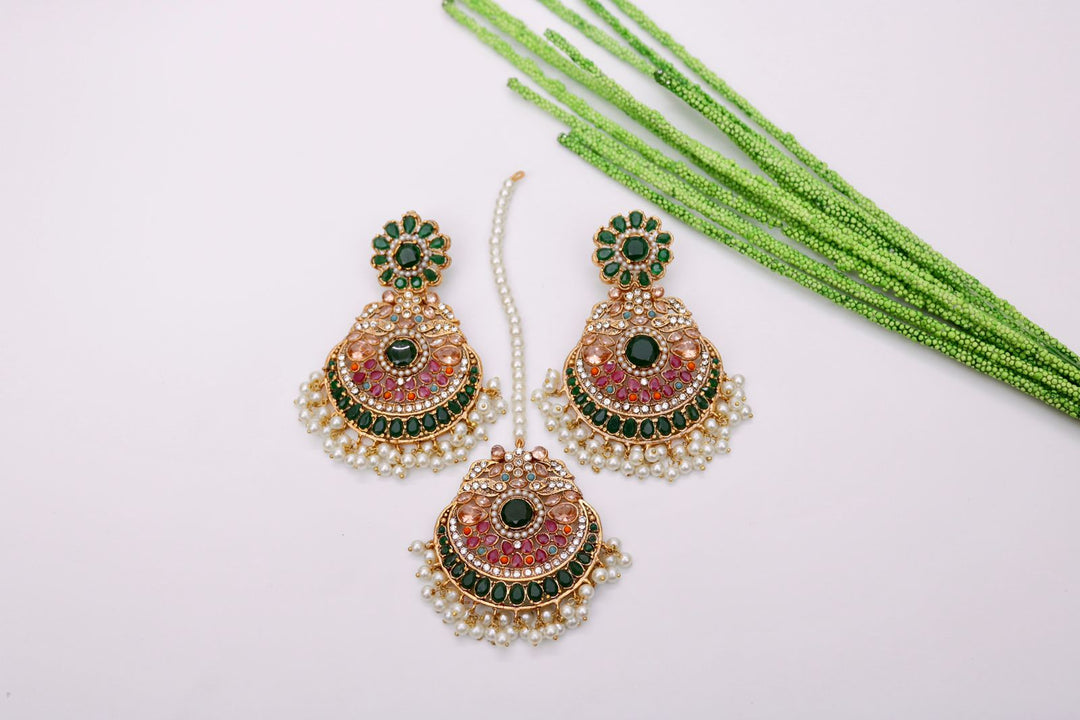 Exquisite Earrings with Teeka