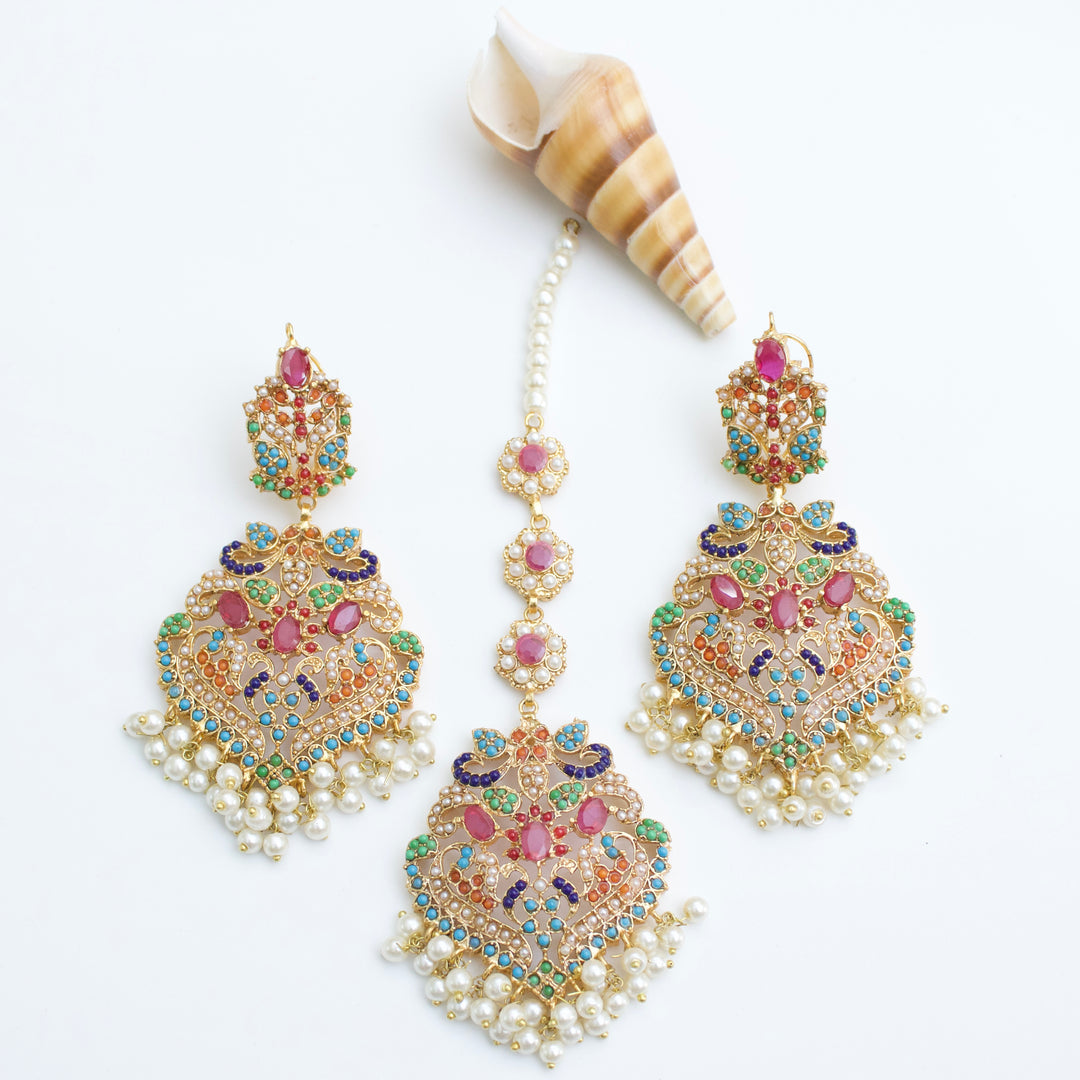 Stunning Earrings with Teeka