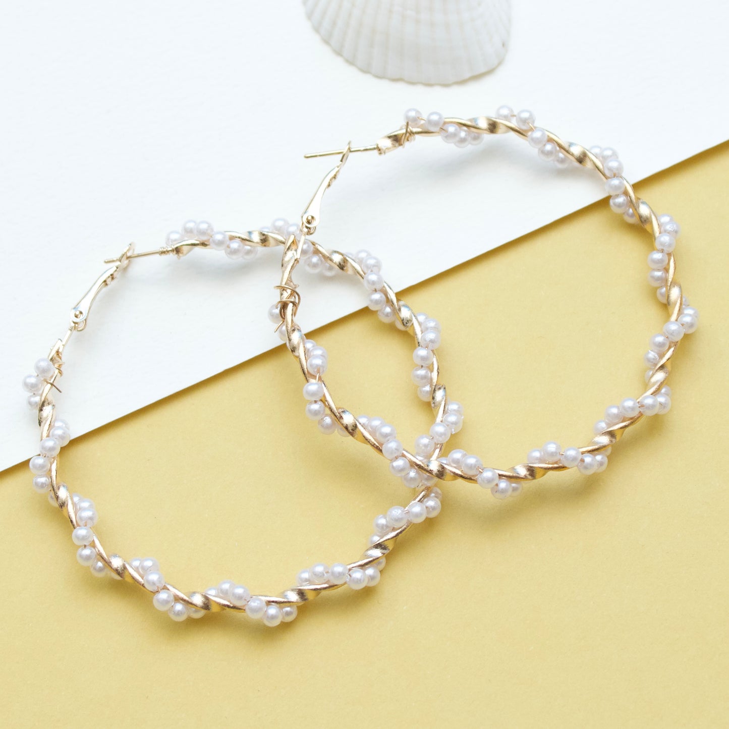 Pearl Round Earring