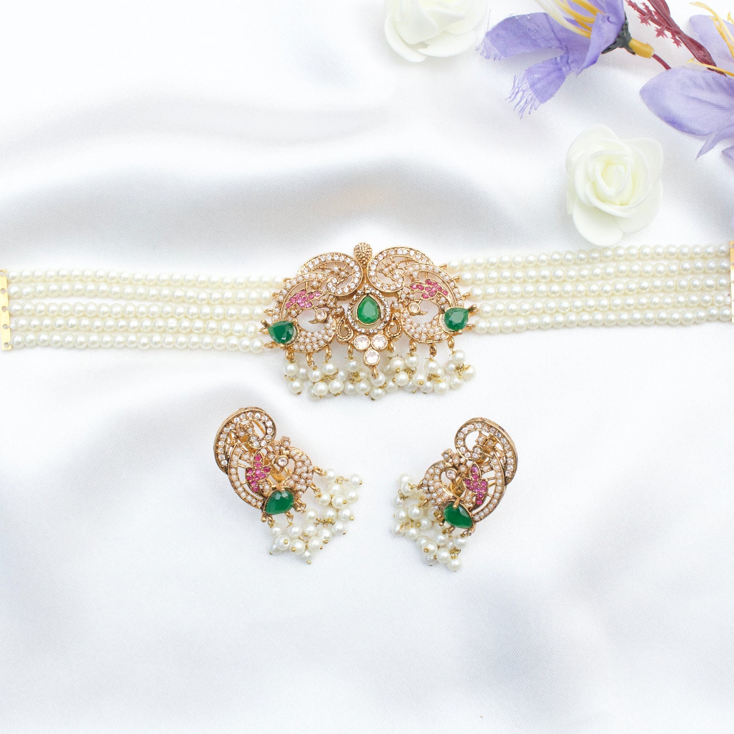 New Naurattan Choker Set
