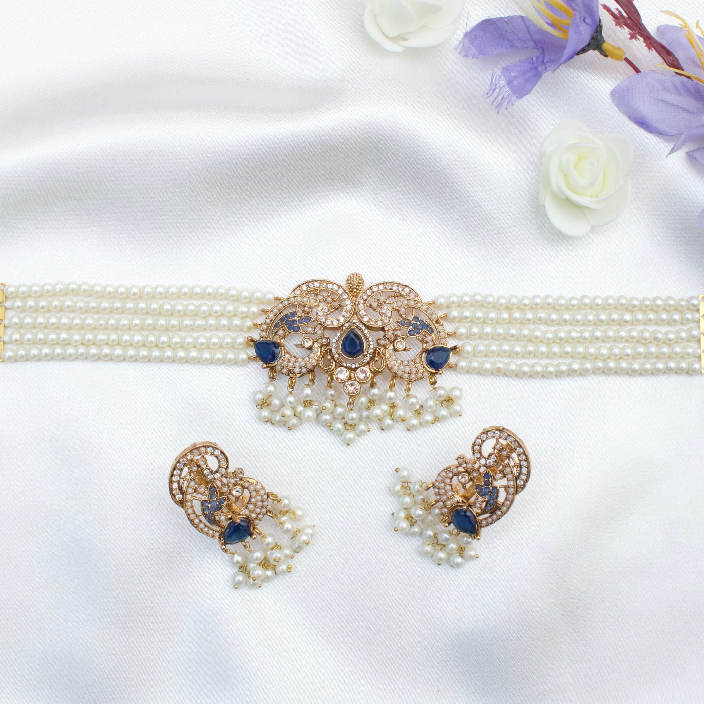 New Naurattan Choker Set
