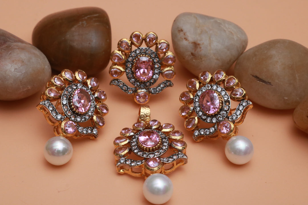 Mother of Pearl Locket Sets