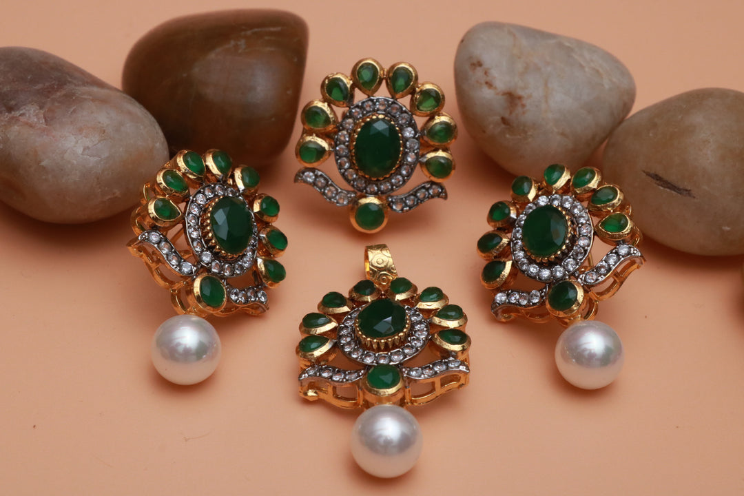 Mother of Pearl Locket Sets