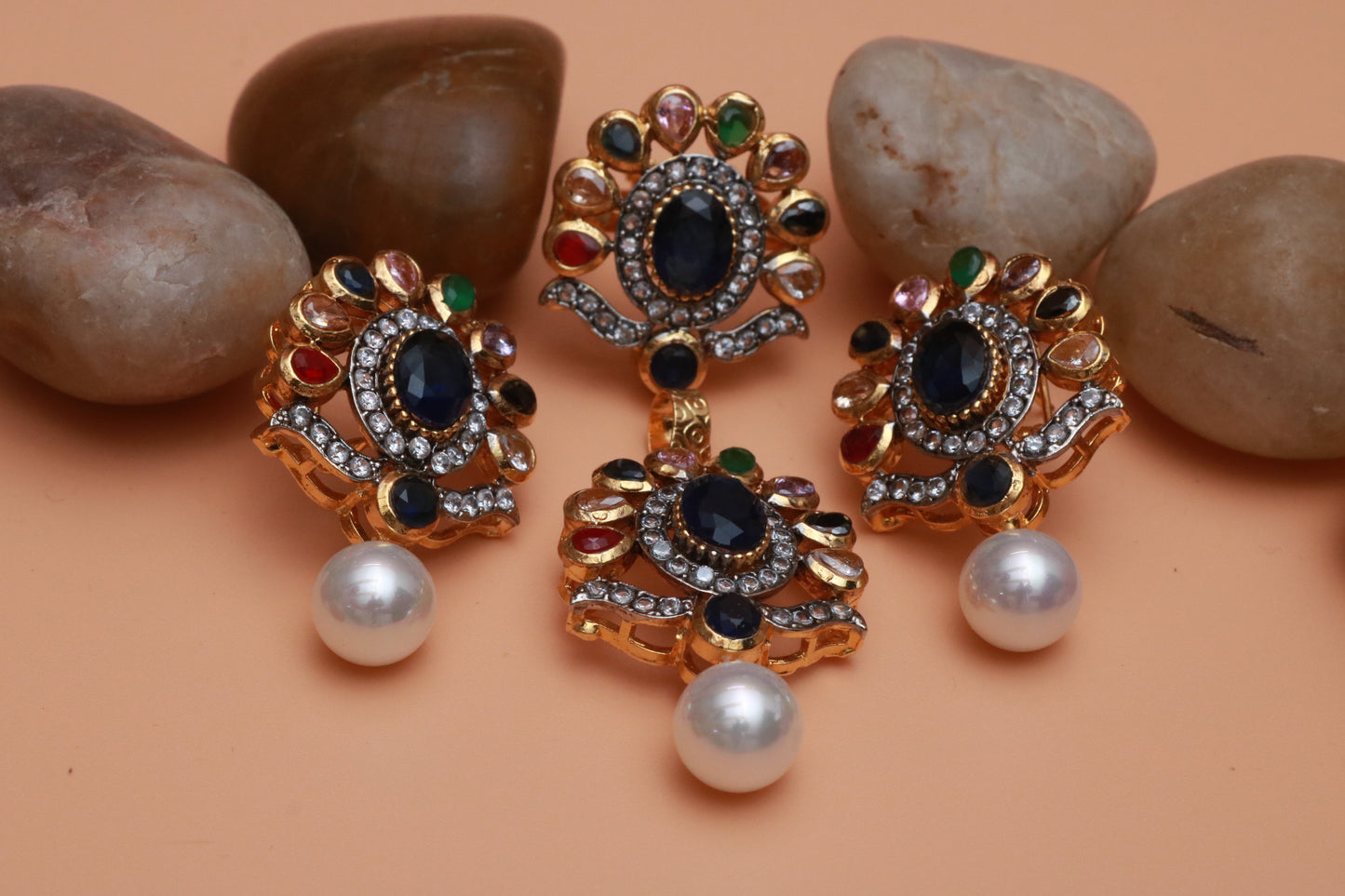 Mother of Pearl Locket Sets