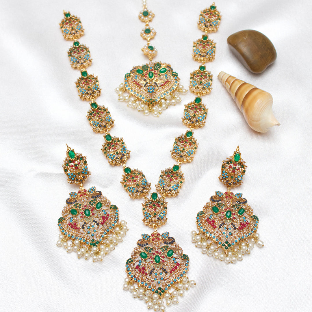 Tourmaline Naurattan Set