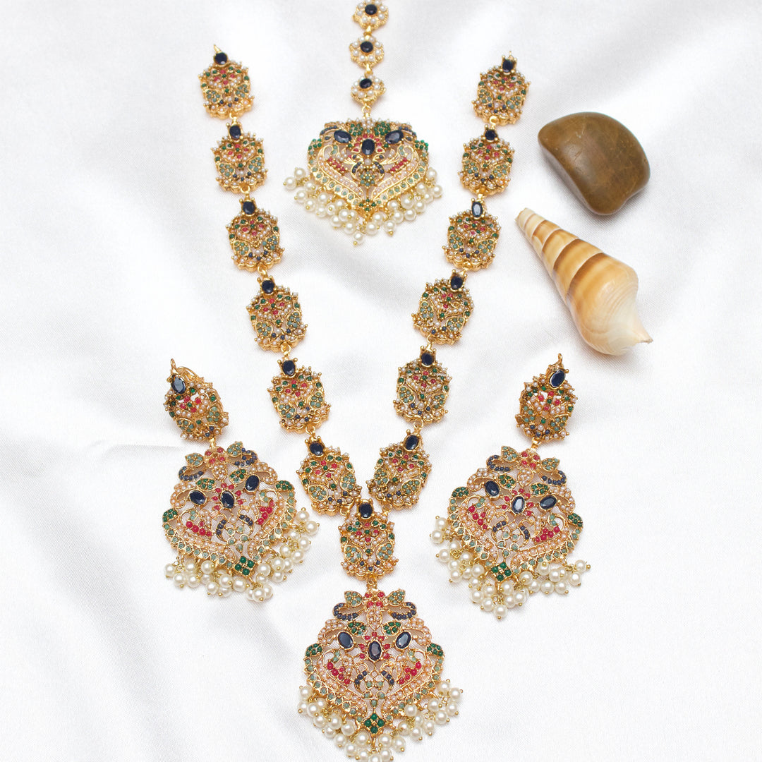 Tourmaline Naurattan Set