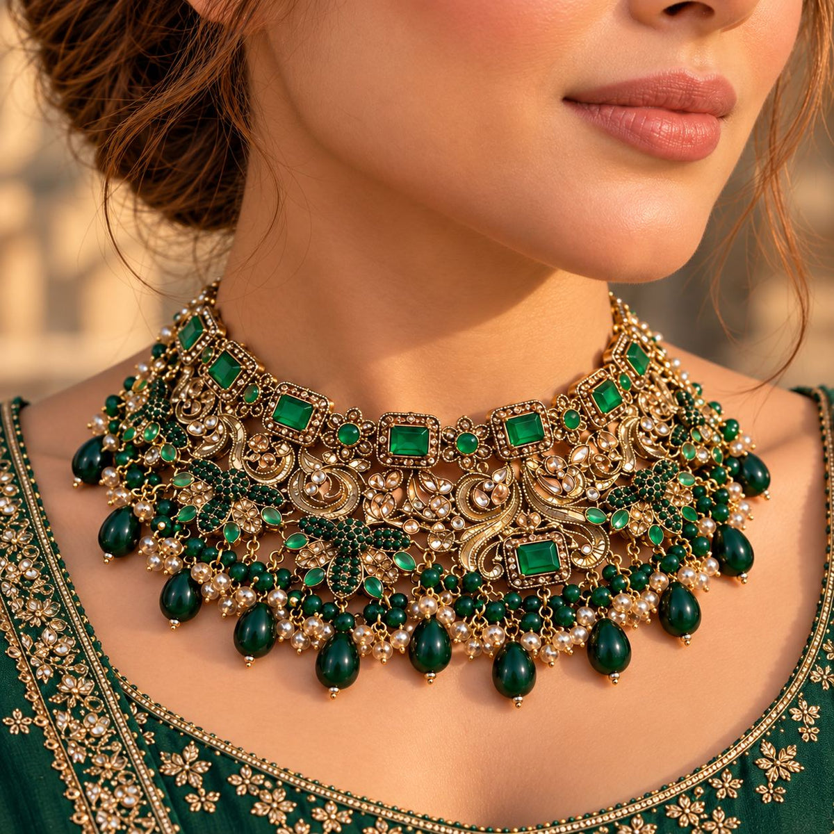 Noor-e-Saltanat Bridal Jewellery Set