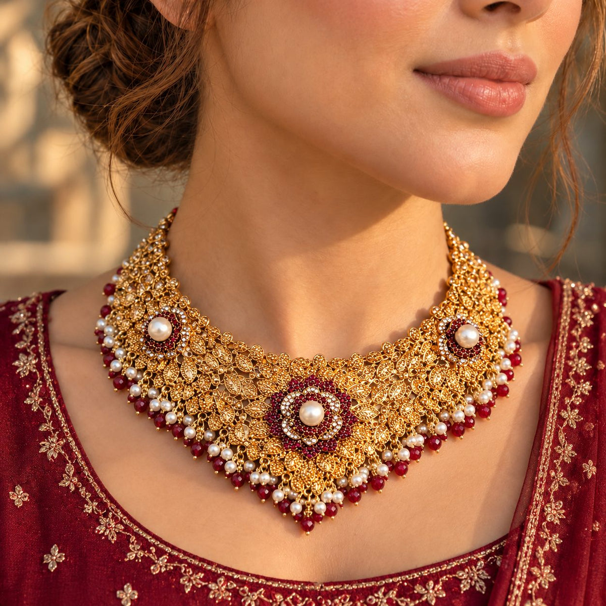 Gul-e-Saltanat Bridal Jewellery Set
