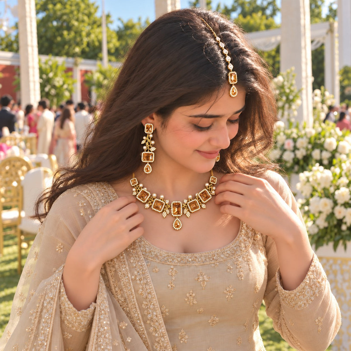 Noor-e-Sahar Necklace Set