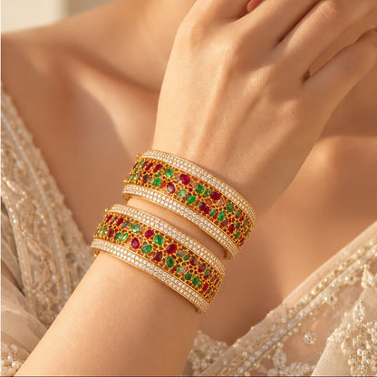 Zeenat-e-Rang Bangle Pair