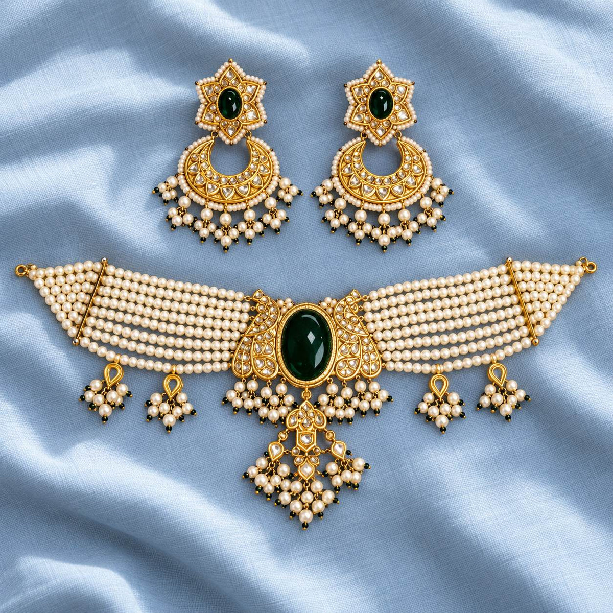 Chand-e-Naaz Choker Necklace Set
