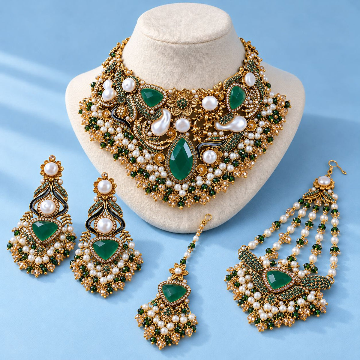 Mehrun Nisa Bridal Jewellery Set