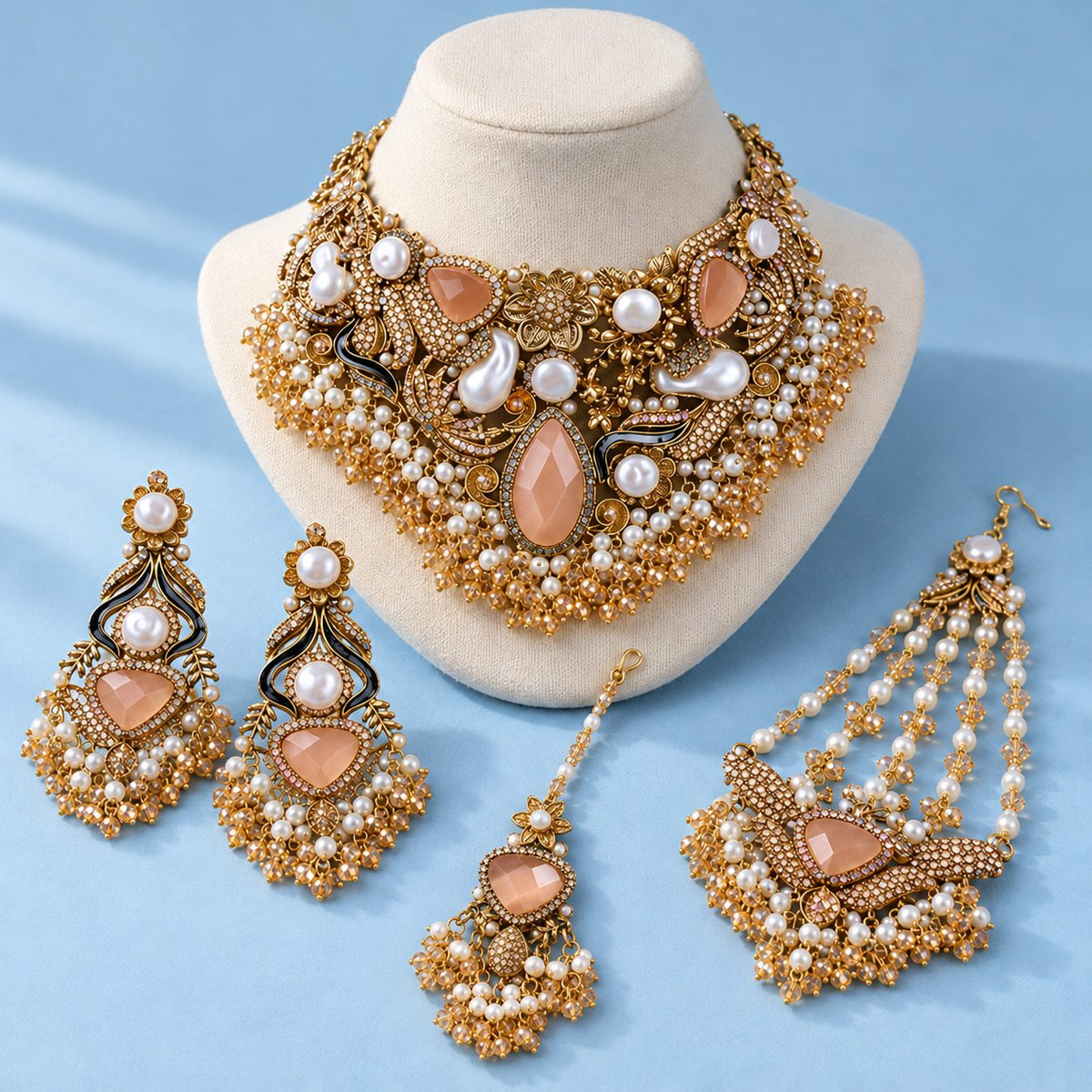 Mehrun Nisa Bridal Jewellery Set