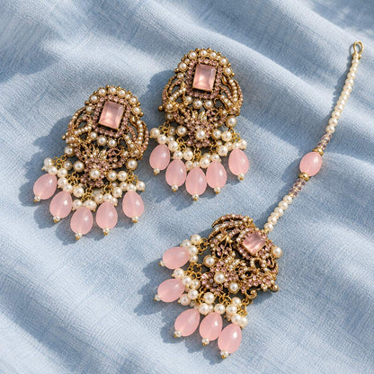 Zeenat-e-Mahal Long Maala Necklace Set