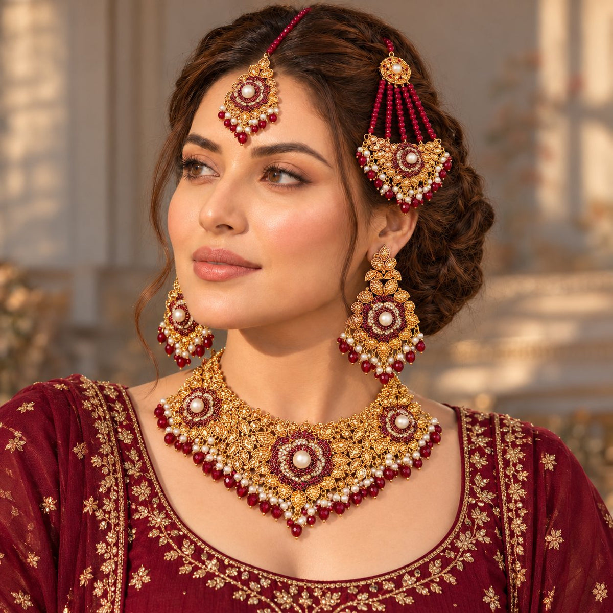 Gul-e-Saltanat Bridal Jewellery Set