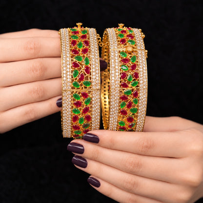 Zeenat-e-Rang Bangle Pair