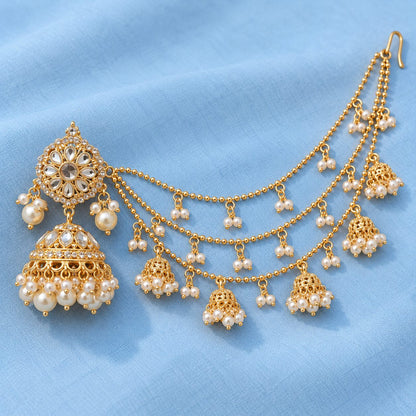 Noor-e-Gul Sahara Jhumka Earrings