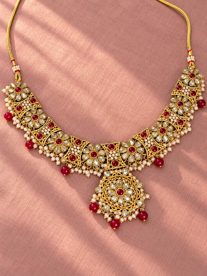 Gul-e-Anar Necklace Set