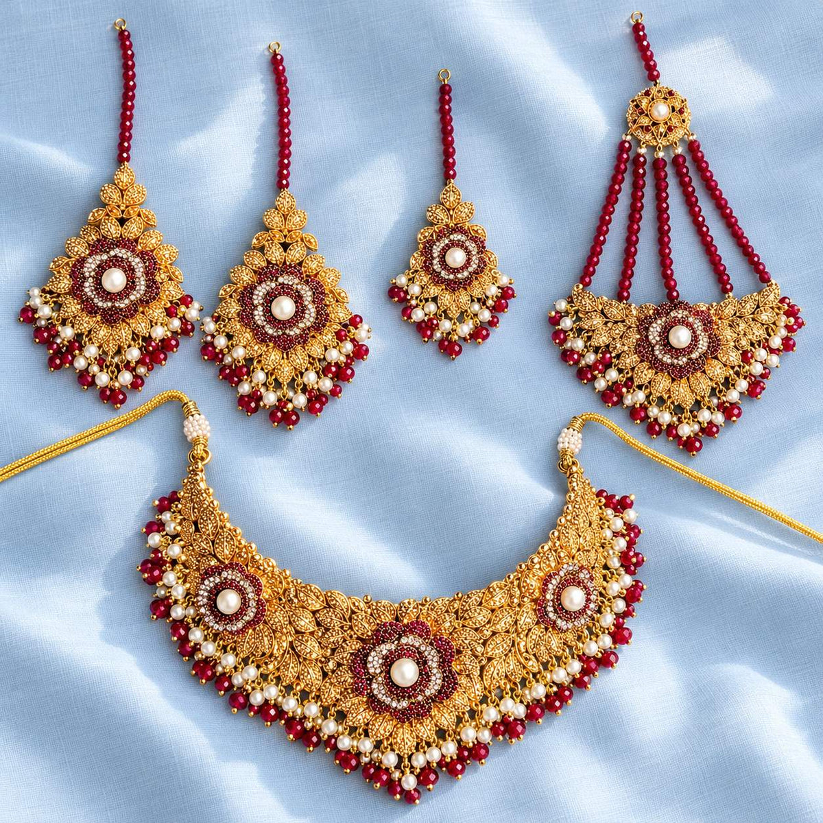 Gul-e-Saltanat Bridal Jewellery Set