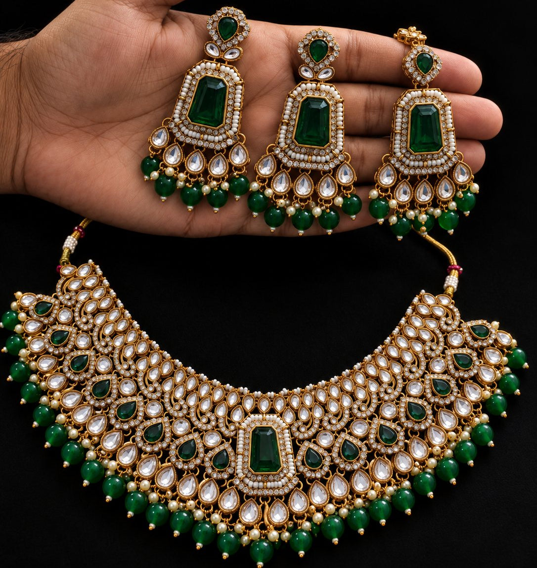 Shahi Kundan Bridal Set