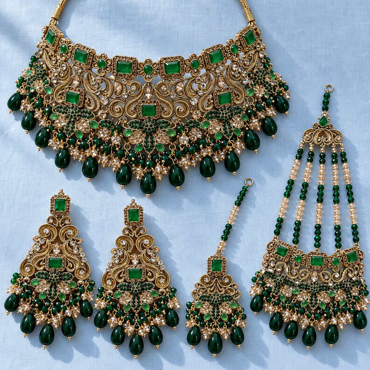 Noor-e-Saltanat Bridal Jewellery Set