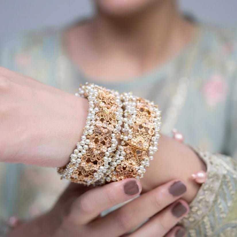 Pearl Gajra Bangles