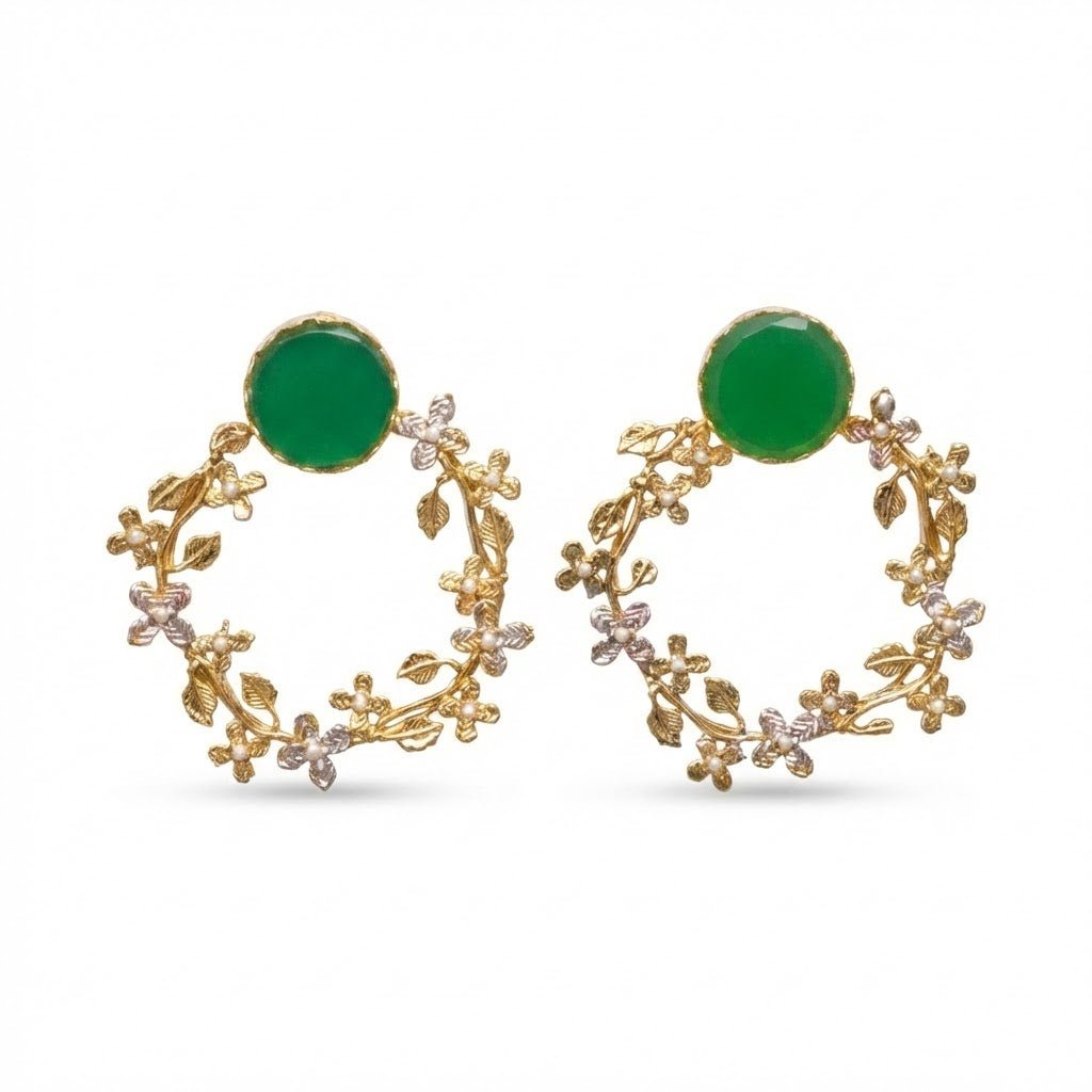 Flourish Pearl Earrings