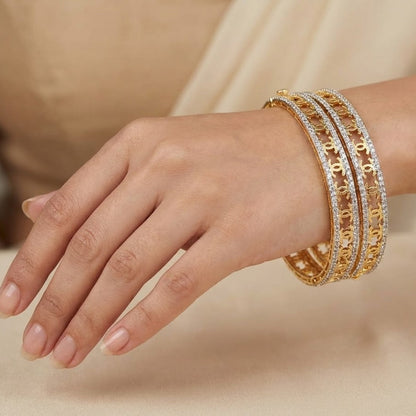 The Versatile Gold Plated Bangles