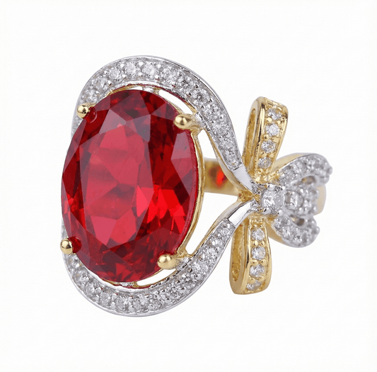 Signature Sterling Ring in two tone Polish