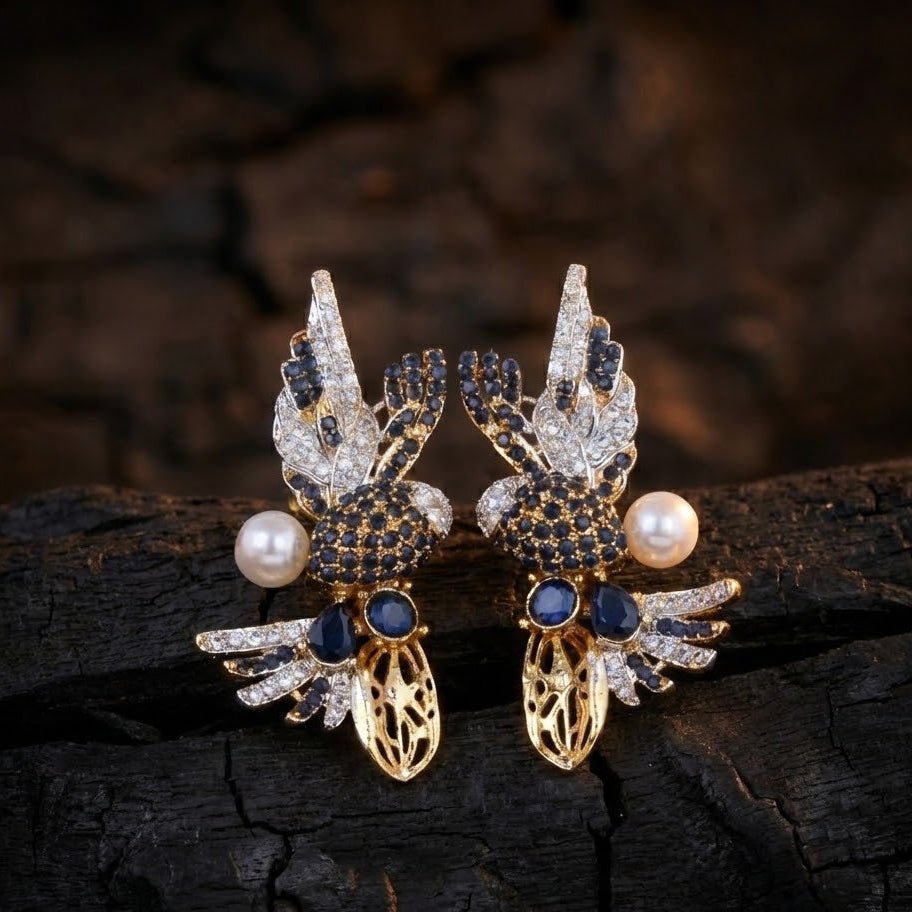 Elegant Parrot Earring