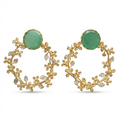 Flourish Pearl Earrings