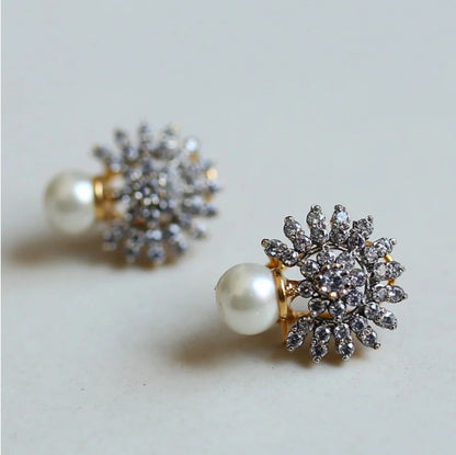 Zarkoon Jarao Tops - Premium Zirconia Stud Earrings