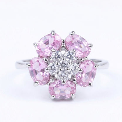Glossy Flower Ring