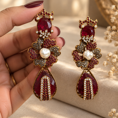 Zeenat Drop Earring Article Set